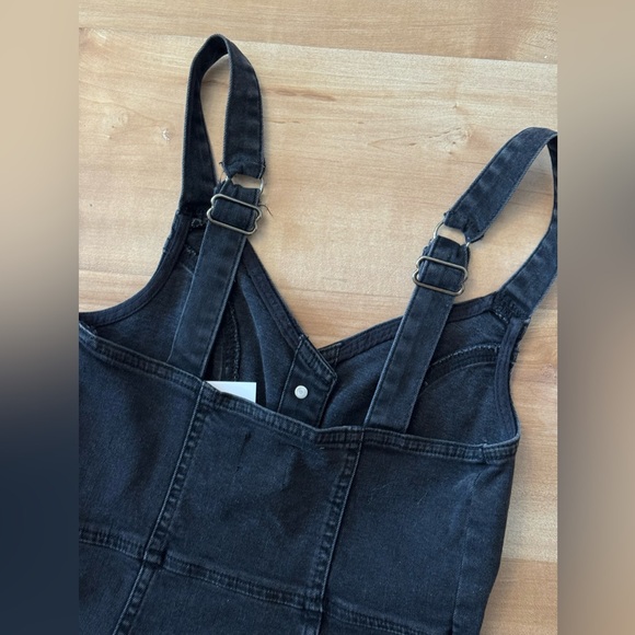 Urban Outfitters UO Black Button-Through Denim
Mini Dress - Picture 14 of 16